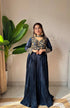 Gulnaar Blooming Vichitra Pant Set – Where Elegance Meets Royalty