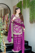 Royal Radiance Designer Embellished Sharara Set