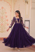Charming Thread Work Georgette Long Anarkali Gown