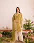 Spring Blossom Elegance Printed Farsi Salwar Suit