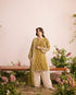 Spring Blossom Elegance Printed Farsi Salwar Suit
