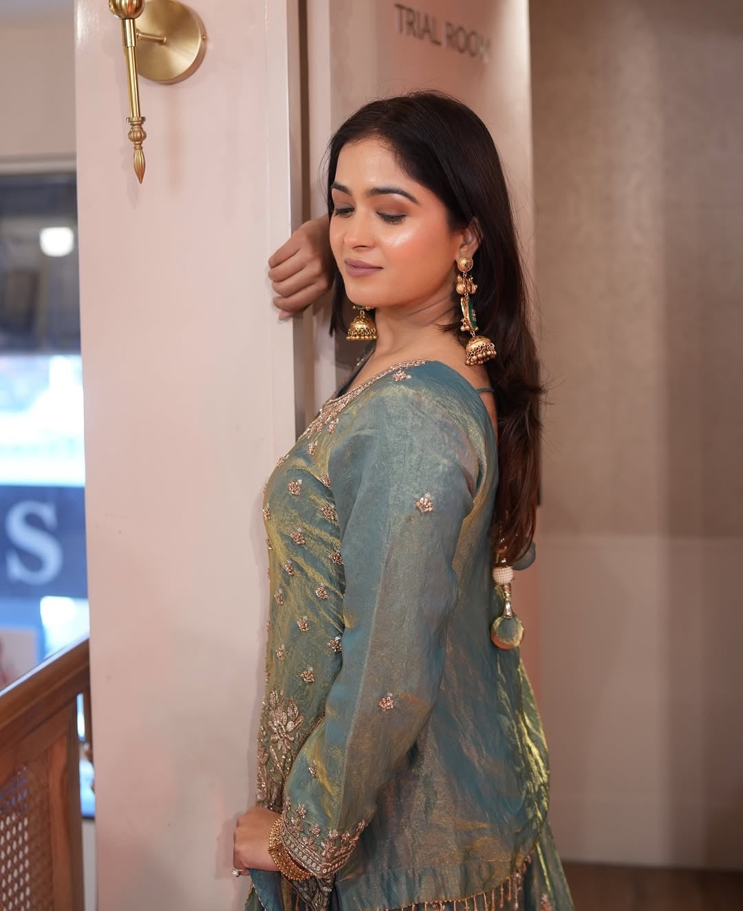 Festive Fendy Sharara Dress Set